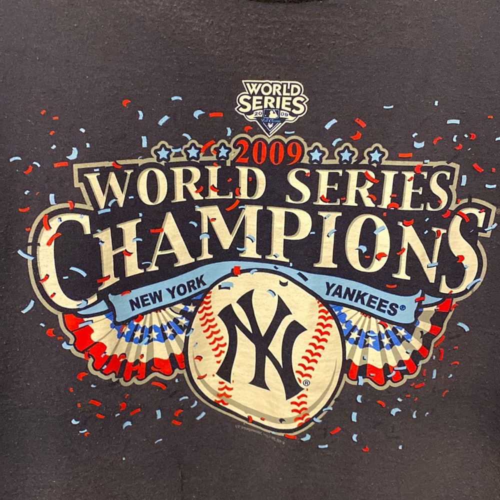 New York Yankees 2009 Championship t shirt XL